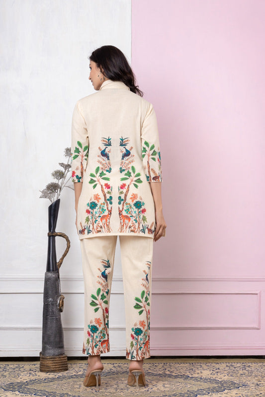 Peacock Harmony Co-ord Set